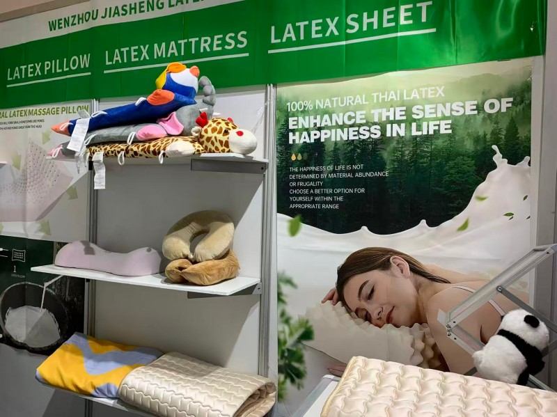 Wenzhou Jiasheng Latex Products Co., Ltd. прыняла ўдзел у Sleep Expo Middle East 2025